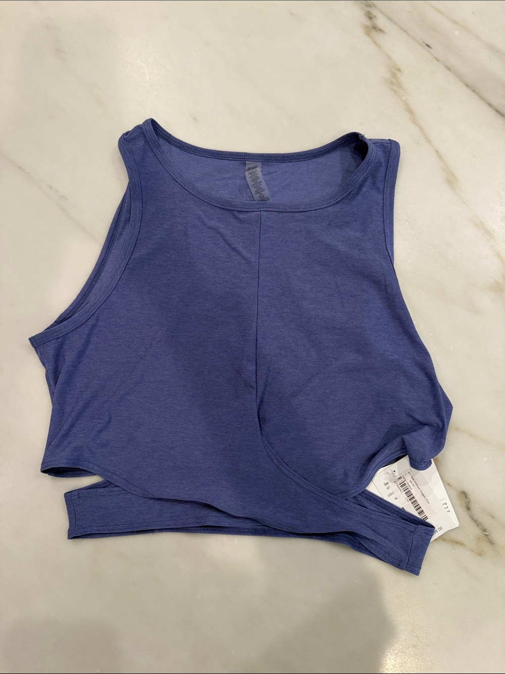 NWT Beyond Yoga Lavender-Cropped Tank Aoze Large BRAND NEW